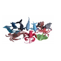Produktbild för Wild Republic Polybag Zippered Aquatic, 3 År, Multifärg, Pla...