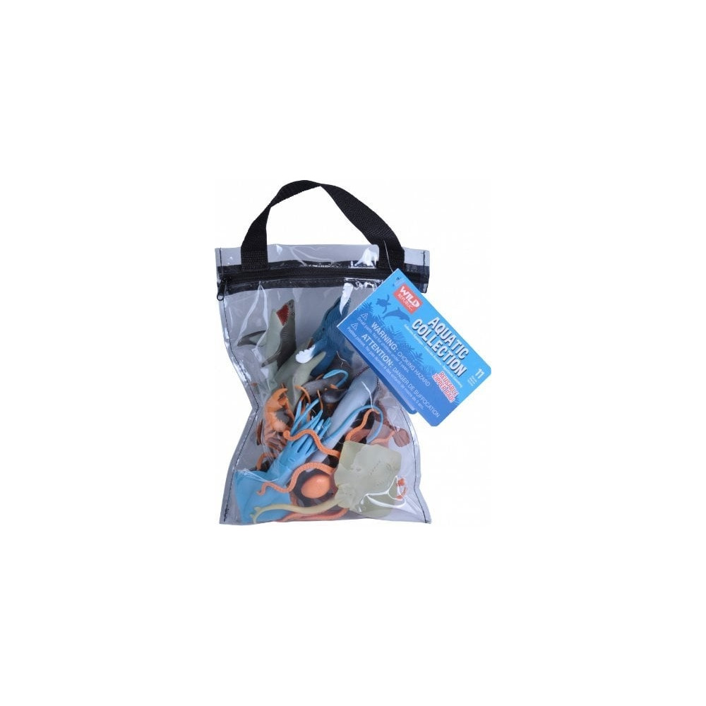 Produktbild för Wild Republic Polybag Zippered Aquatic, 3 År, Multifärg, Pla...