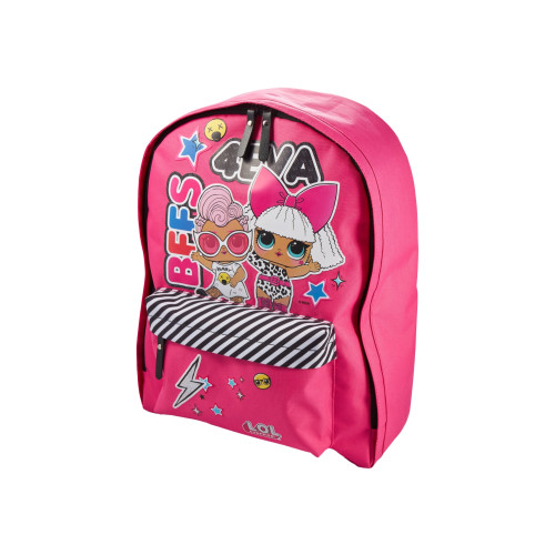 Euromic L.O.L. Surprise! Together 4Eva Backpack with front zipped po...