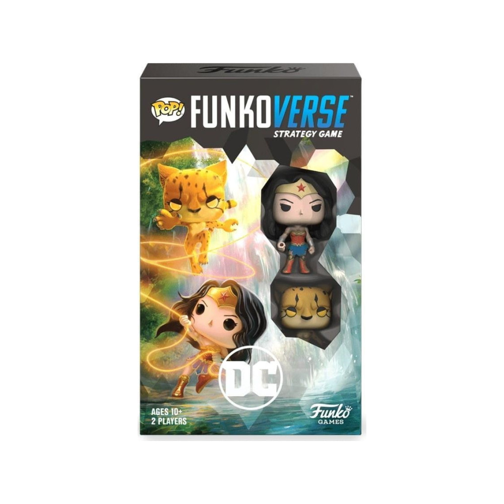 Produktbild för Figurine POP! Funkoverse: DC Comics 102 (Wonder Woman & Chee...