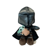 Produktbild för Simba Simba Disney The Mandalorian Mando + Grogu Soft Toy (2...