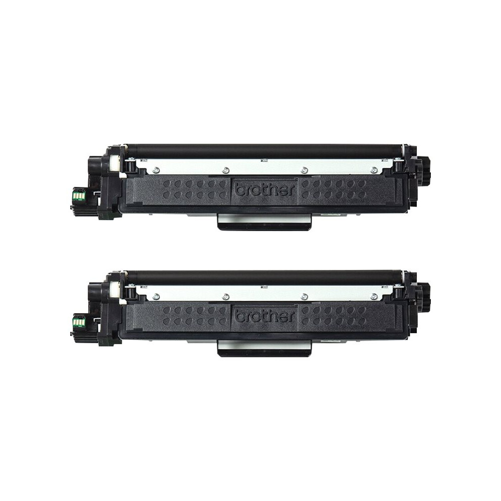 Produktbild för Brother TN247BK TWIN - 2-pack - Lång livslängd - svart - original - tonerkassett