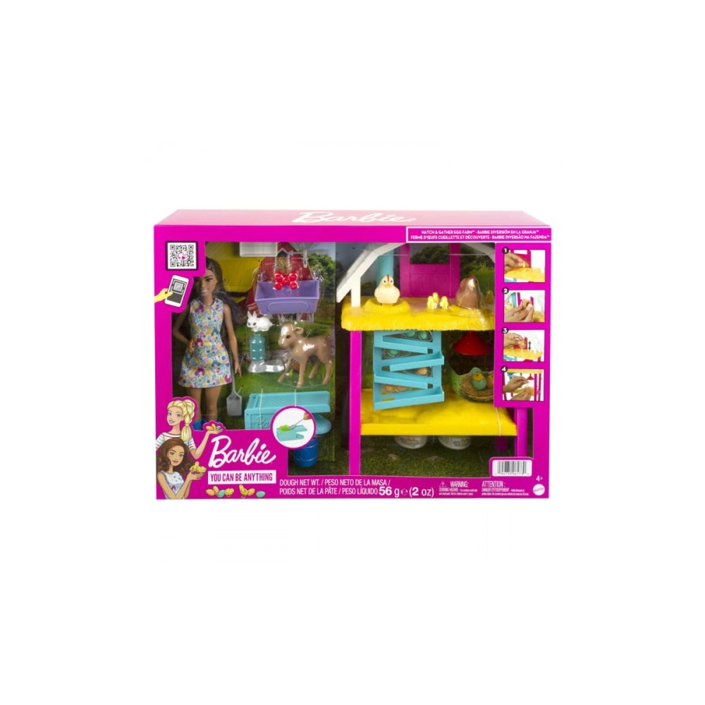 Produktbild för Barbie HGY88, Modedocka, Honkoppling, 4 År, Flicka, 339,7 mm...