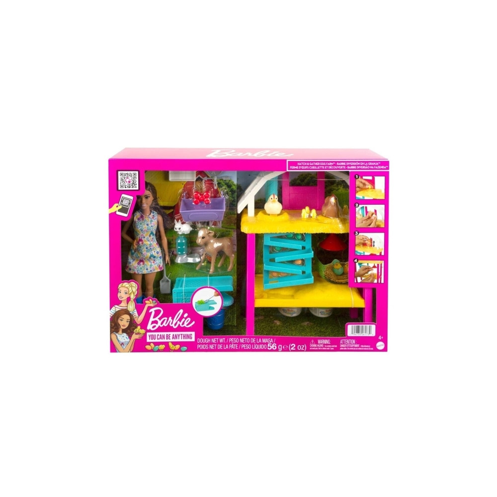 Produktbild för Barbie HGY88, Modedocka, Honkoppling, 4 År, Flicka, 339,7 mm...
