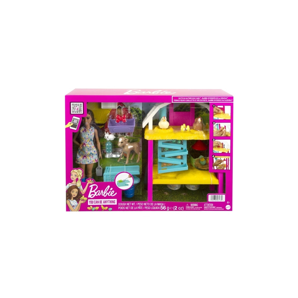 Produktbild för Barbie HGY88, Modedocka, Honkoppling, 4 År, Flicka, 339,7 mm...