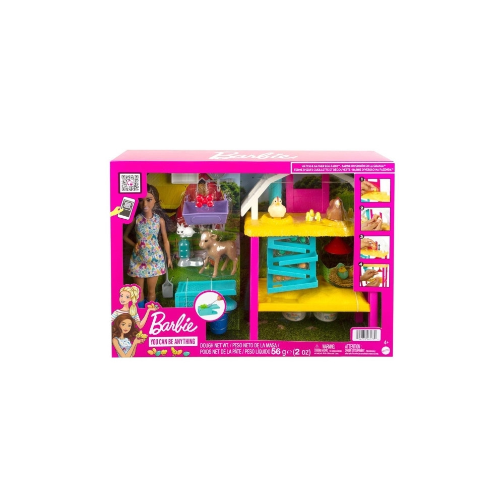 Produktbild för Barbie HGY88, Modedocka, Honkoppling, 4 År, Flicka, 339,7 mm...