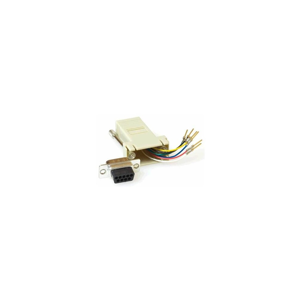 Produktbild för MicroConnect - seriell adapter - DB-9 till RJ-45