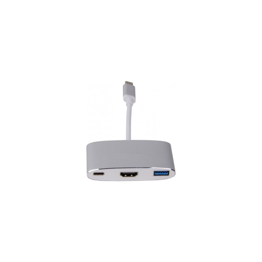Produktbild för LMP 15090, USB 3.2 Gen 2 (3.1 Gen 2) Type-C, Silver, Vit, HD...