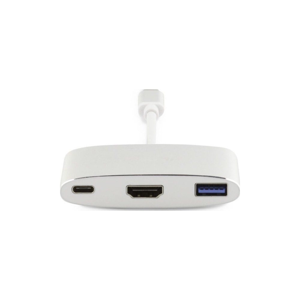 Produktbild för LMP 15090, USB 3.2 Gen 2 (3.1 Gen 2) Type-C, Silver, Vit, HD...