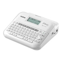 Produktbild för Brother P-Touch PT-D410 - etikettskrivare - svartvit - termisk överföring