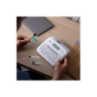 Produktbild för Brother P-Touch PT-D410 - etikettskrivare - svartvit - termisk överföring