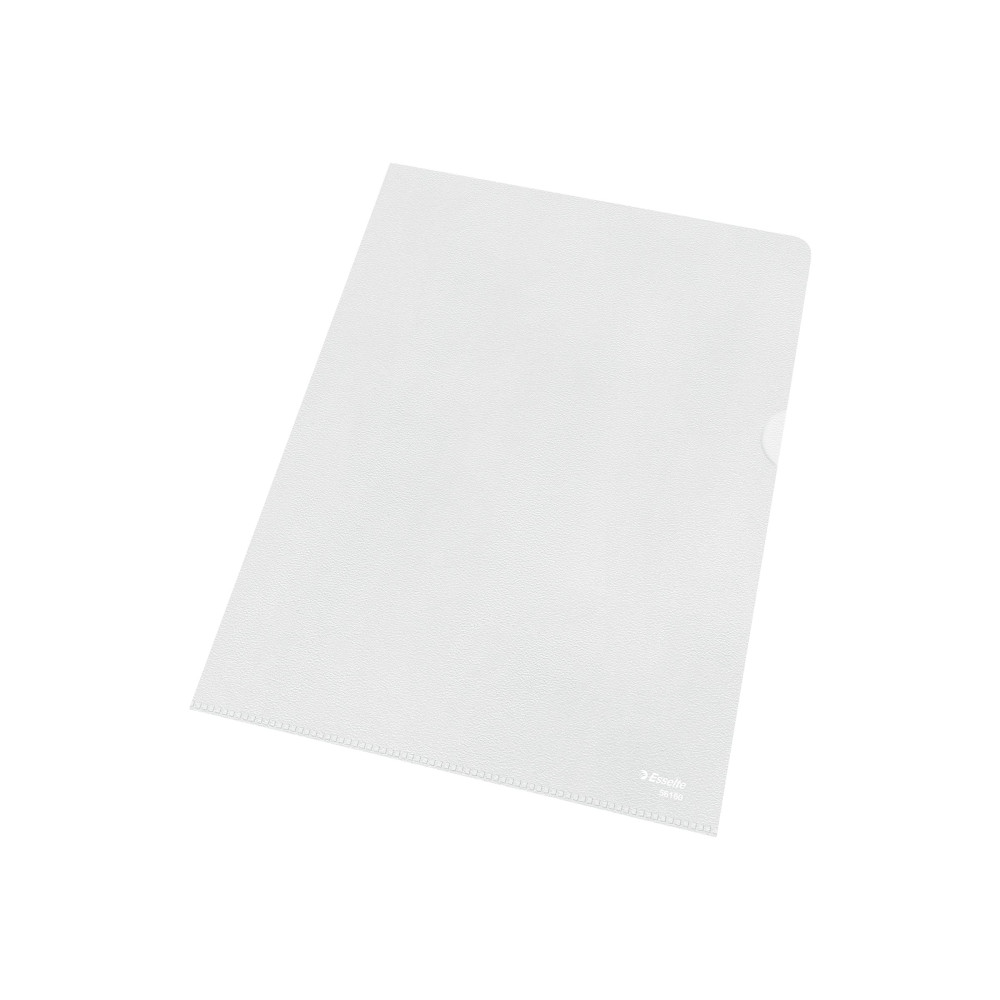 Produktbild för Esselte - L-formad mapp - för A4 - transparent (paket om 100)