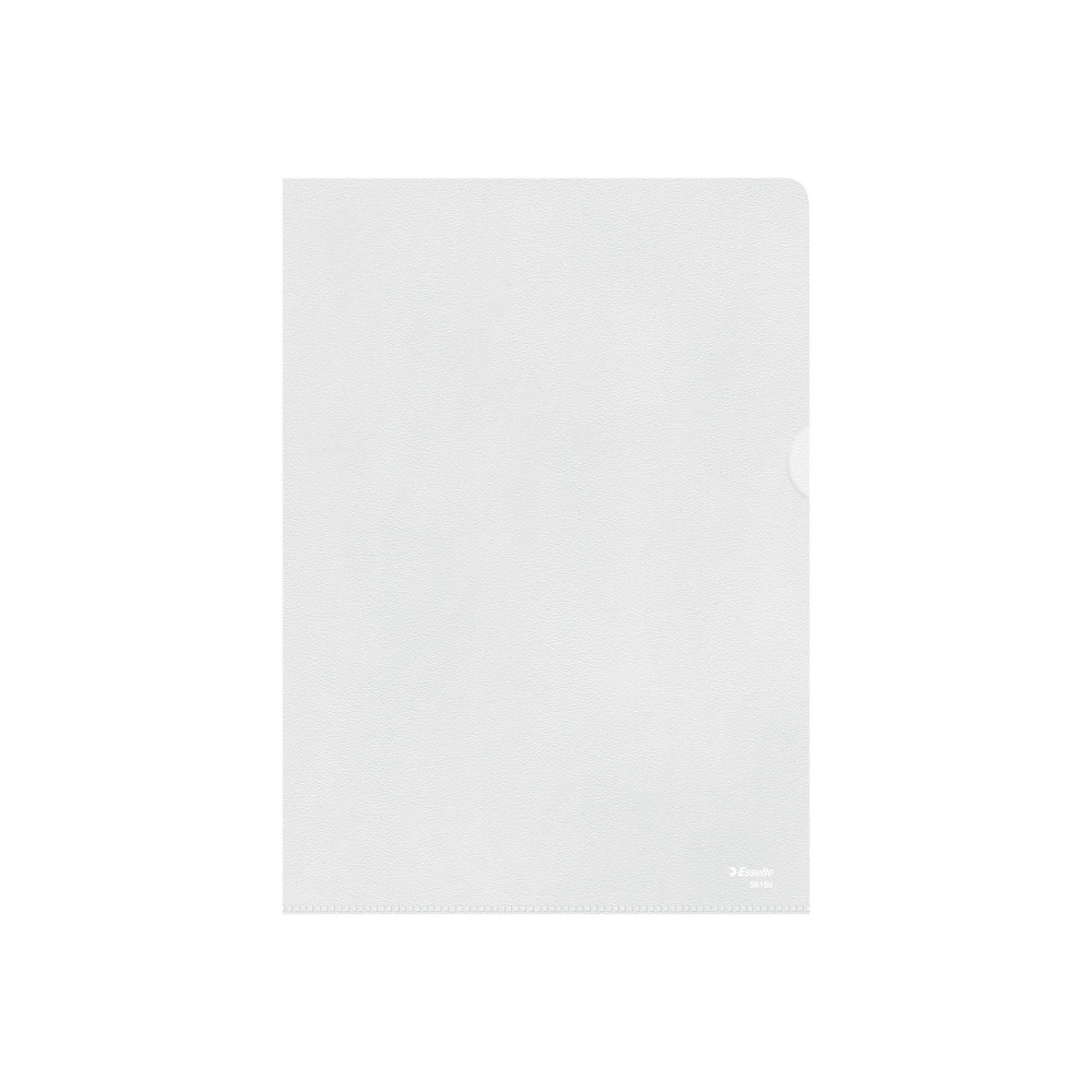 Produktbild för Esselte - L-formad mapp - för A4 - transparent (paket om 100)