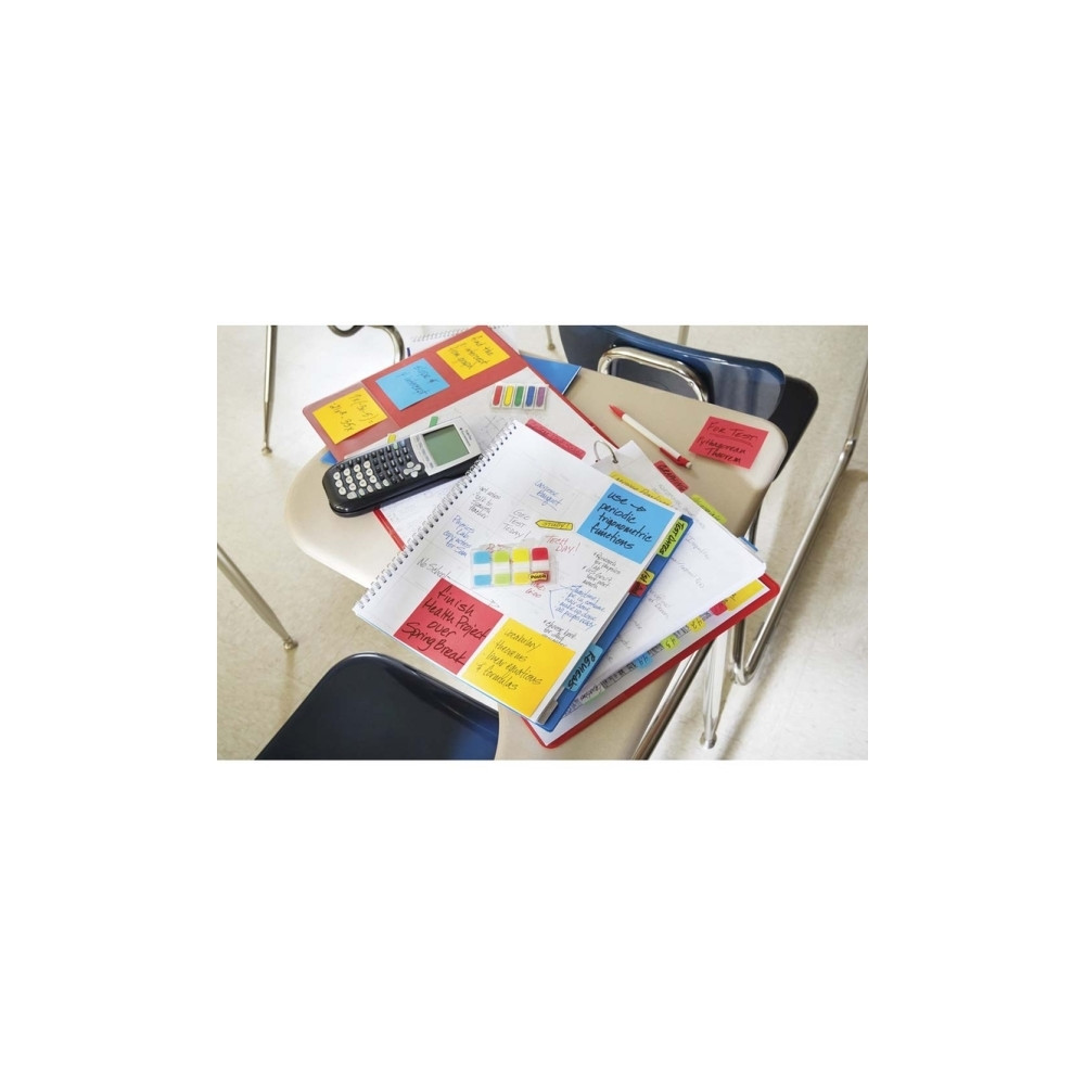 Produktbild för Post-It Super Sticky Notes Playful, 76 x 76 mm, pakke a 6 st...