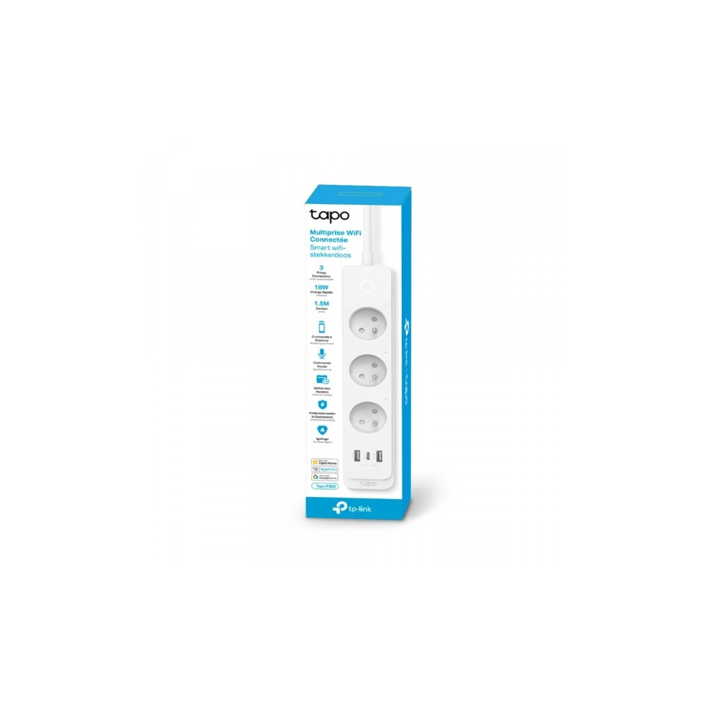 Produktbild för Tapo P300 V1 - smart kraftlist - 2300 watt