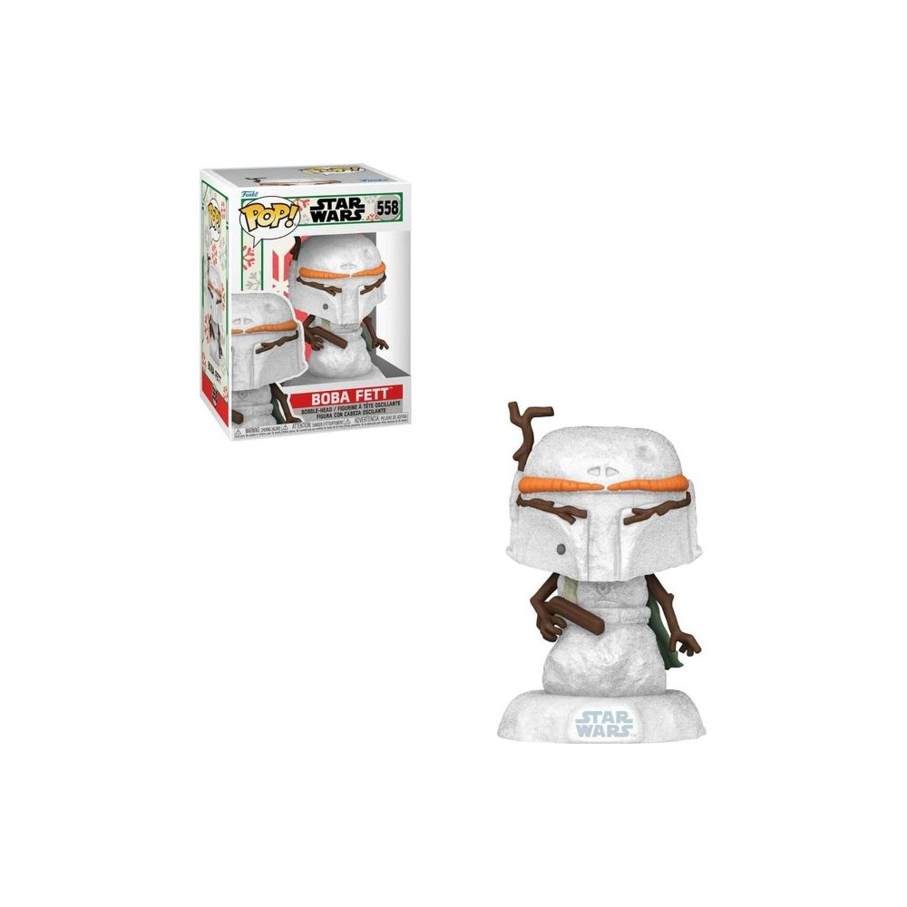 Produktbild för Funko Pop Funko figurine! POP VINYL SW Holiday Boba Fett (SN...