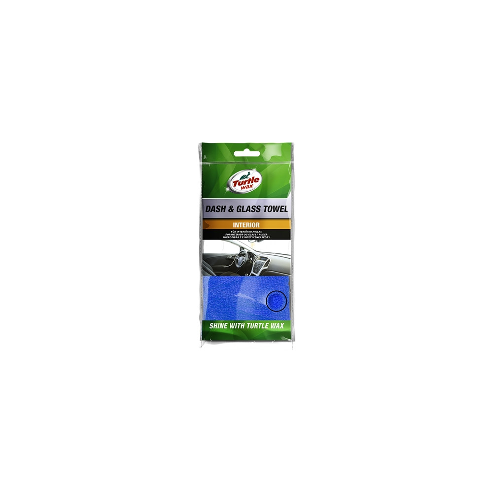 Produktbild för Turtle Wax Dash & Glass trasa 40x40 cm