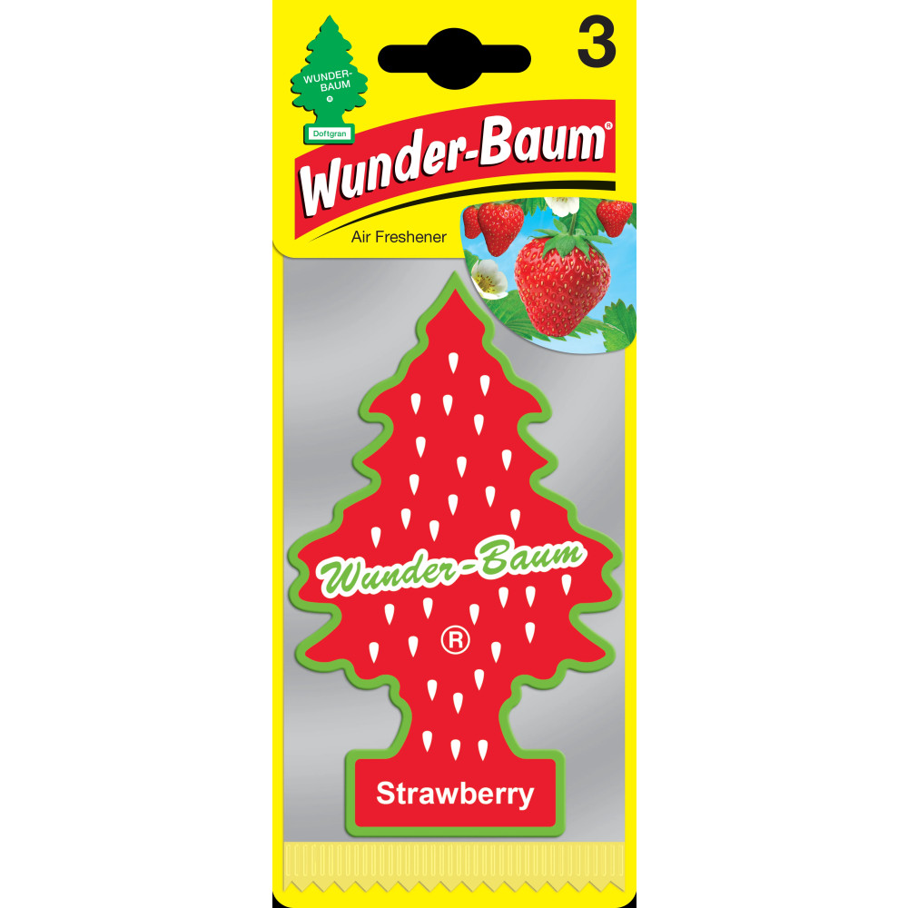Produktbild för Wunder-Baum Scented Tree Strawberry