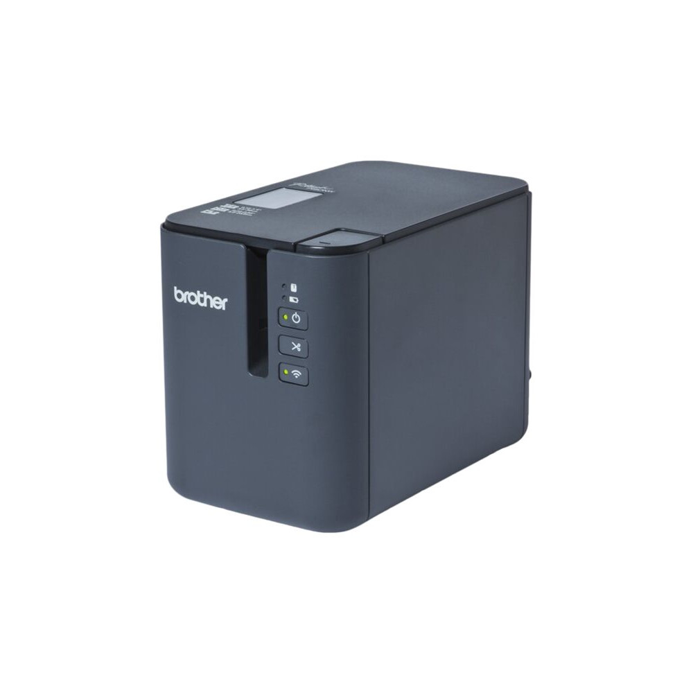 Produktbild för Brother P-Touch PT-P900Wc - etikettskrivare - svartvit - termisk överföring