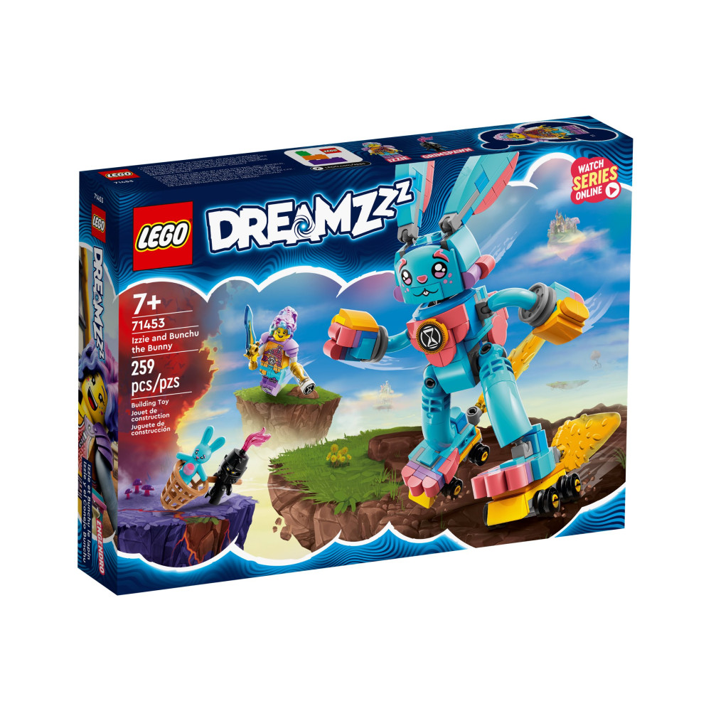 Produktbild för LEGO DREAMZzz 71453 - Izzie and Bunchu the Bunny - byggsats