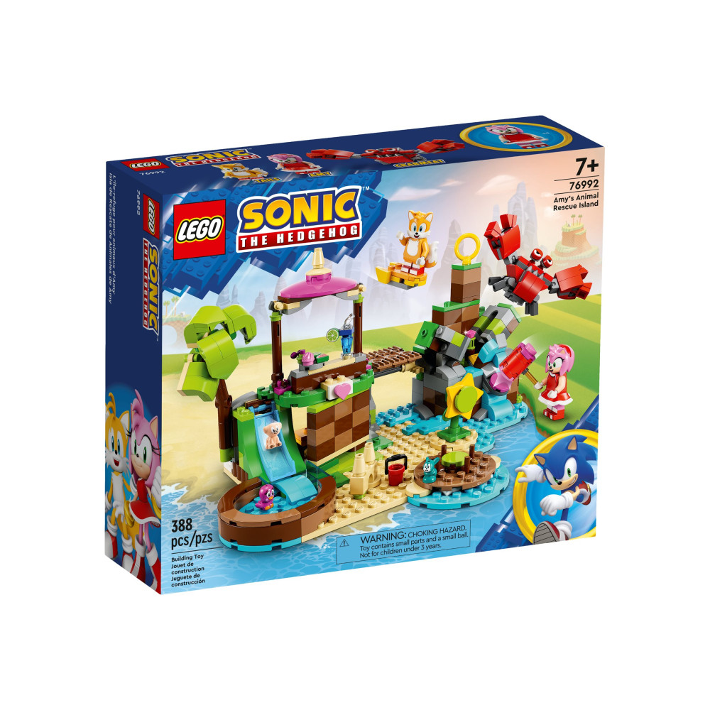 Produktbild för LEGO Sonic the Hedgehog 76992 - Amy's Animal Rescue Island - byggsats