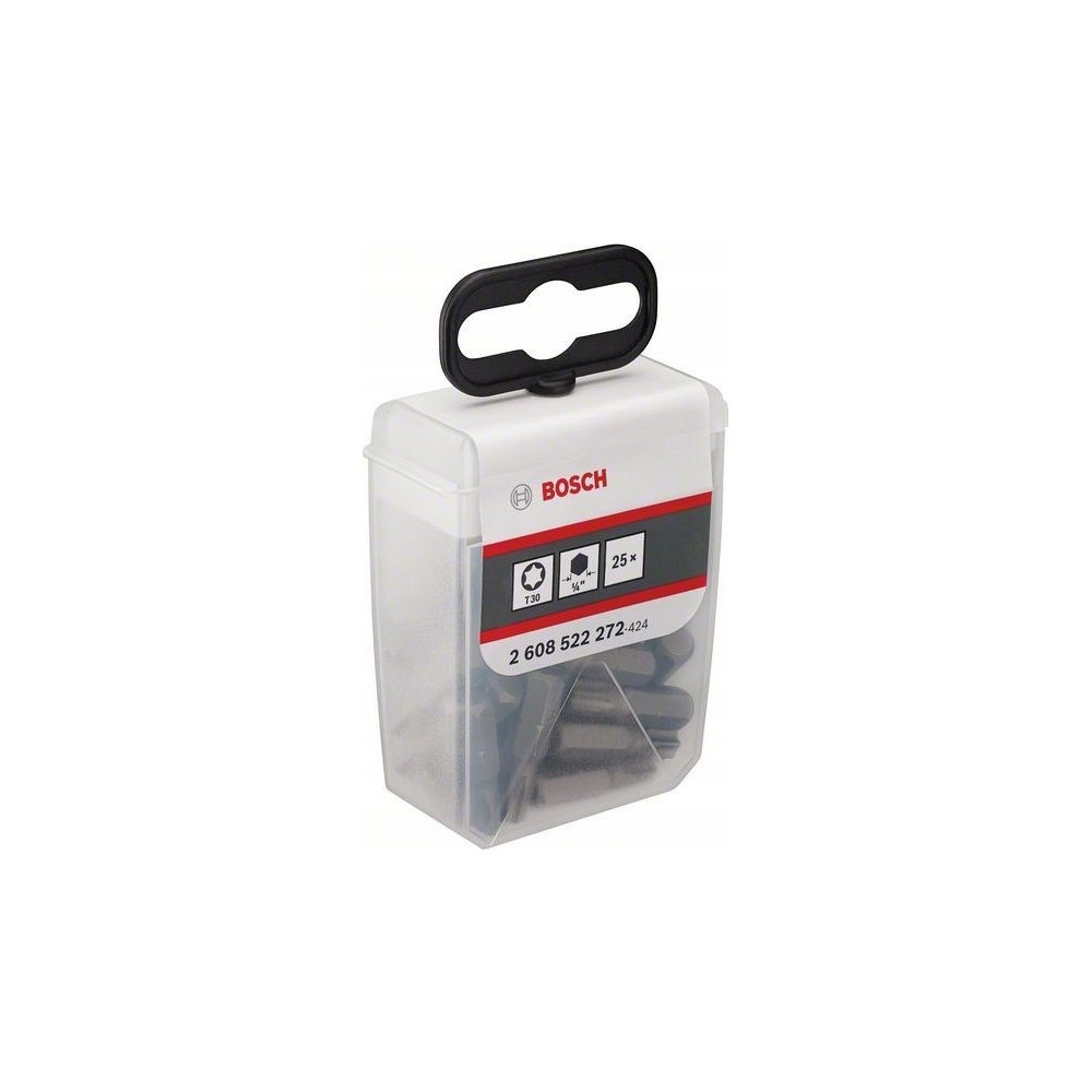 Produktbild för Bosch skruvmejselsats extra hård T30, TicTac-box Bosch 26085...