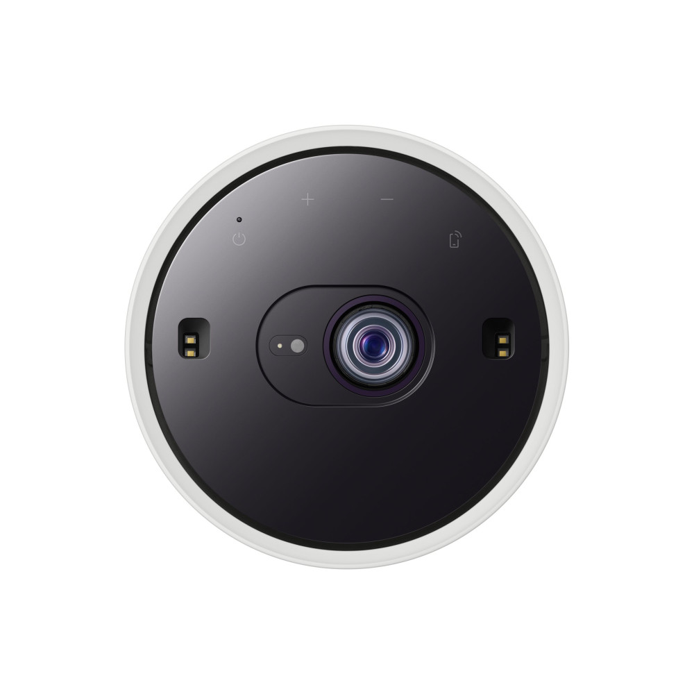 Produktbild för Samsung The Freestyle SP-LFF3CLAX - 2:a generationen - DLP-projektor - bärbar - 802.11a/b/g/n/ac wireless / AirPlay 2 - vit