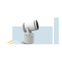 Produktbild för Samsung The Freestyle SP-LFF3CLAX - 2:a generationen - DLP-projektor - bärbar - 802.11a/b/g/n/ac wireless / AirPlay 2 - vit