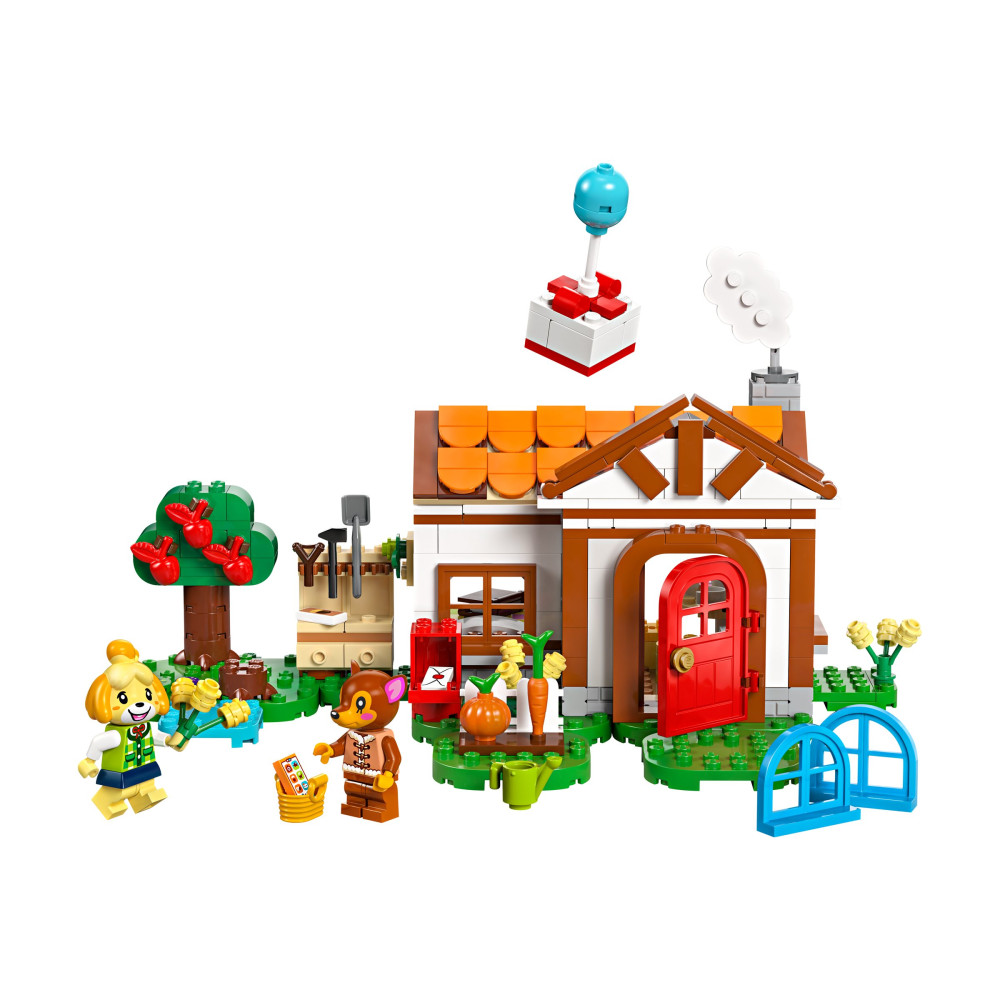 Produktbild för LEGO Animal Crossing 77049 - Isabelles husbesök - byggsats