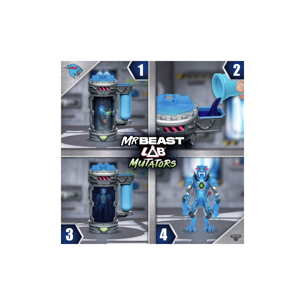 Produktbild för MR. BEAST LAB Mutator Action Figs