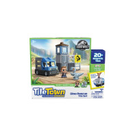 Produktbild för Tile Town Jurassic World Dino Räddning, Magnetiskt byggset 2...