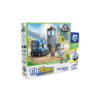 Produktbild för Tile Town Jurassic World Dino Räddning, Magnetiskt byggset 2...