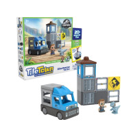 Produktbild för Tile Town Jurassic World Dino Räddning, Magnetiskt byggset 2...