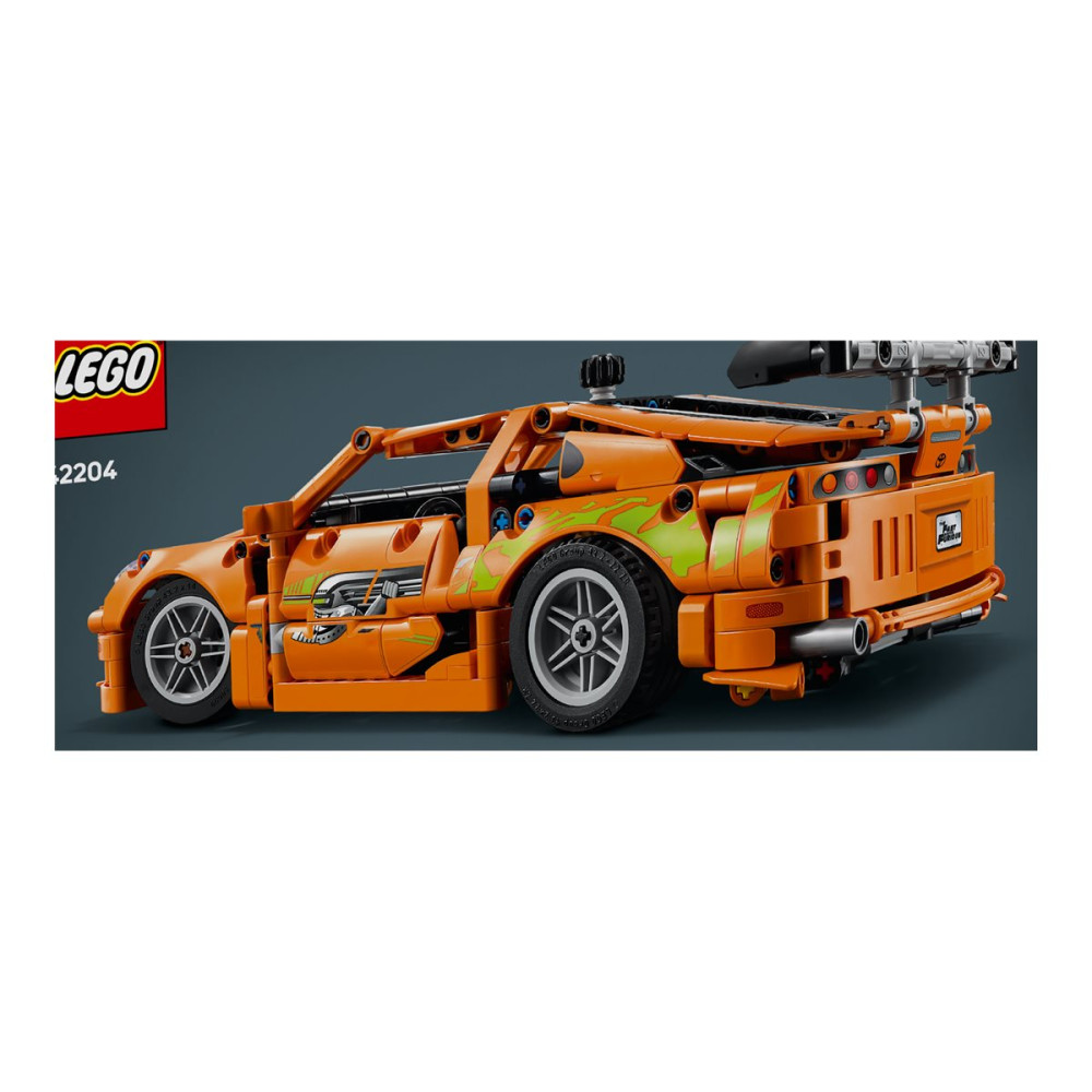Produktbild för LEGO Technic 42204 - Snabb och upprorisk Toyota Supra MK4 - byggsats