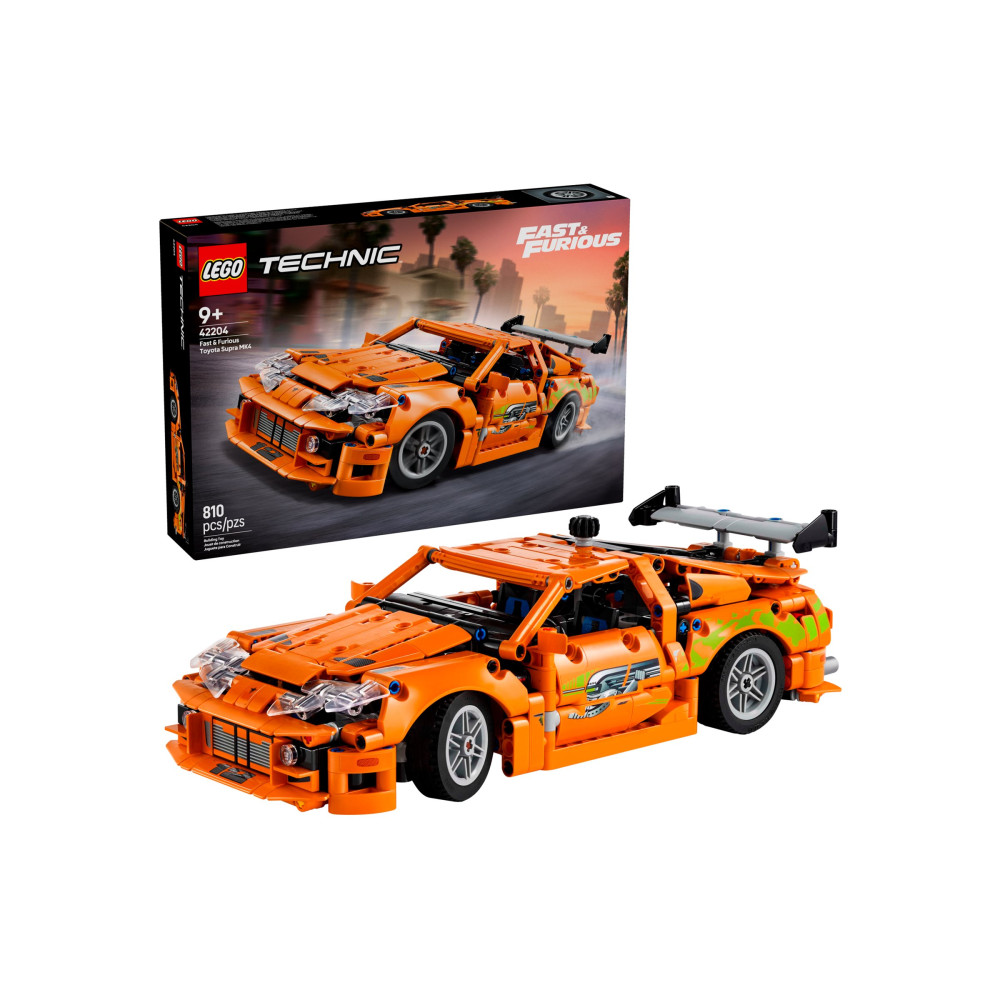 Produktbild för LEGO Technic 42204 - Snabb och upprorisk Toyota Supra MK4 - byggsats