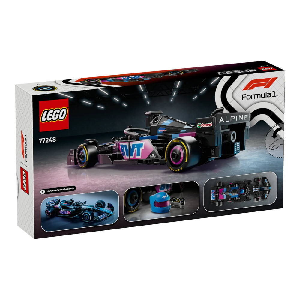 Produktbild för LEGO Speed Champions 77248 - BWT Alpine F1 Team A524 racerbil - byggsats