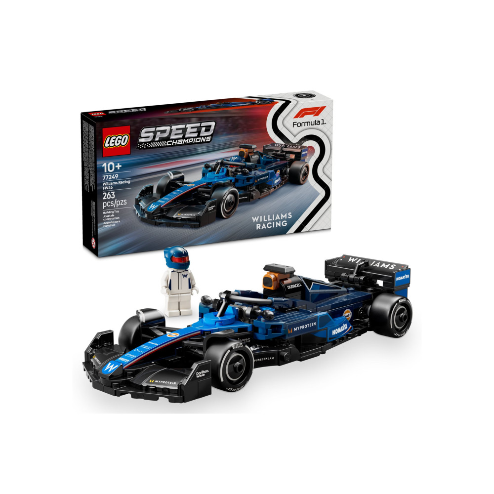Produktbild för LEGO Speed Champions 77249 - Williams Racing FW46 F1-racerbil - byggsats