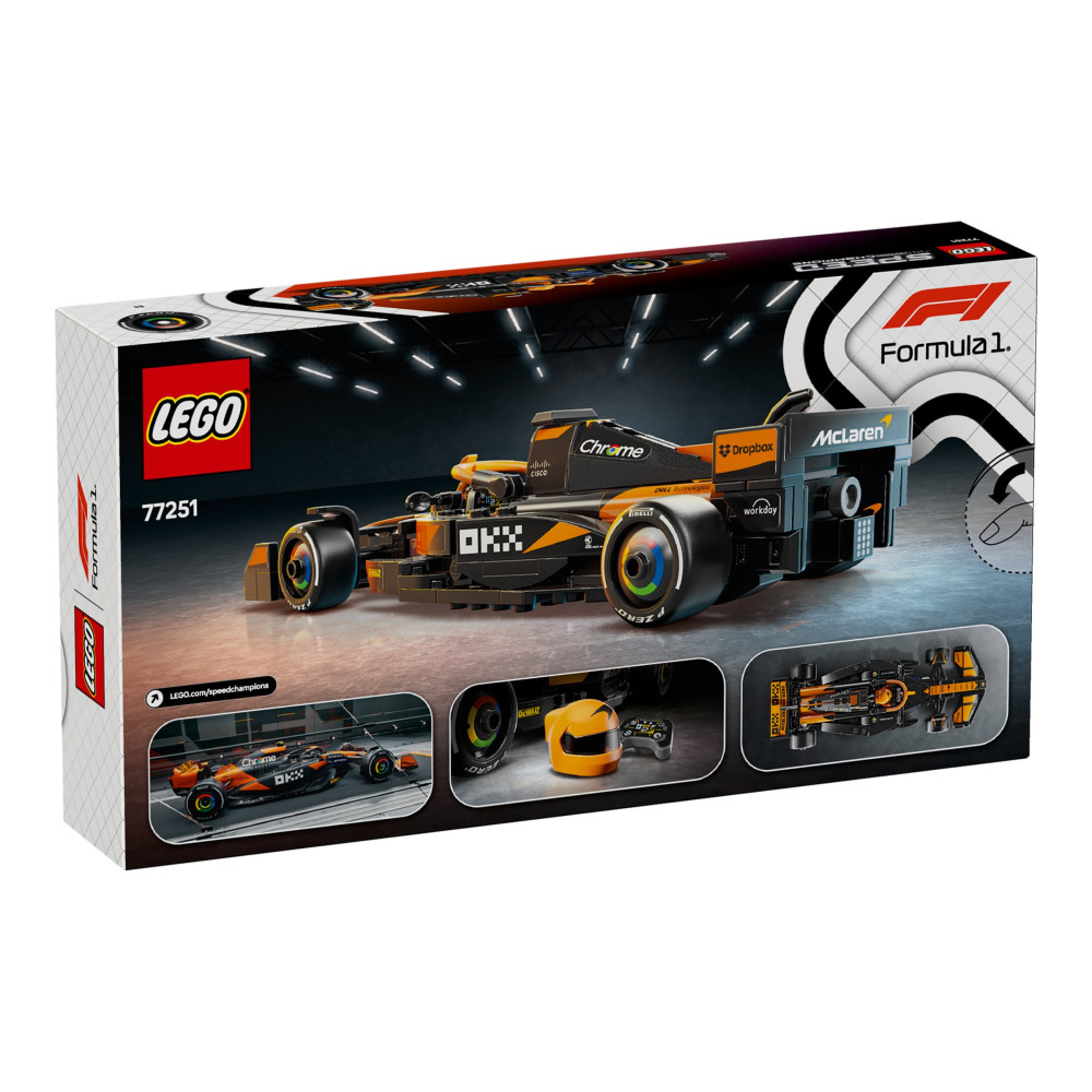 Produktbild för LEGO Speed Champions 77251 - McLaren F1 Team MCL38 Race Car - byggsats