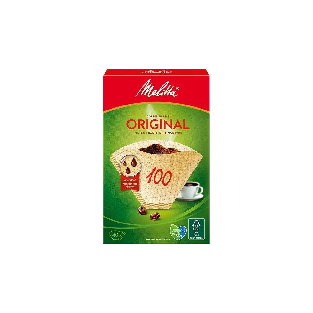 Produktbild för Melitta Kaffefilter 100