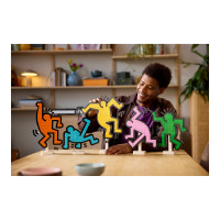 Produktbild för LEGO Art 31216 - Keith Haring - Dancing Figures - byggsats