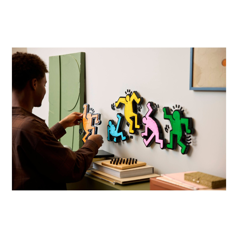 Produktbild för LEGO Art 31216 - Keith Haring - Dancing Figures - byggsats