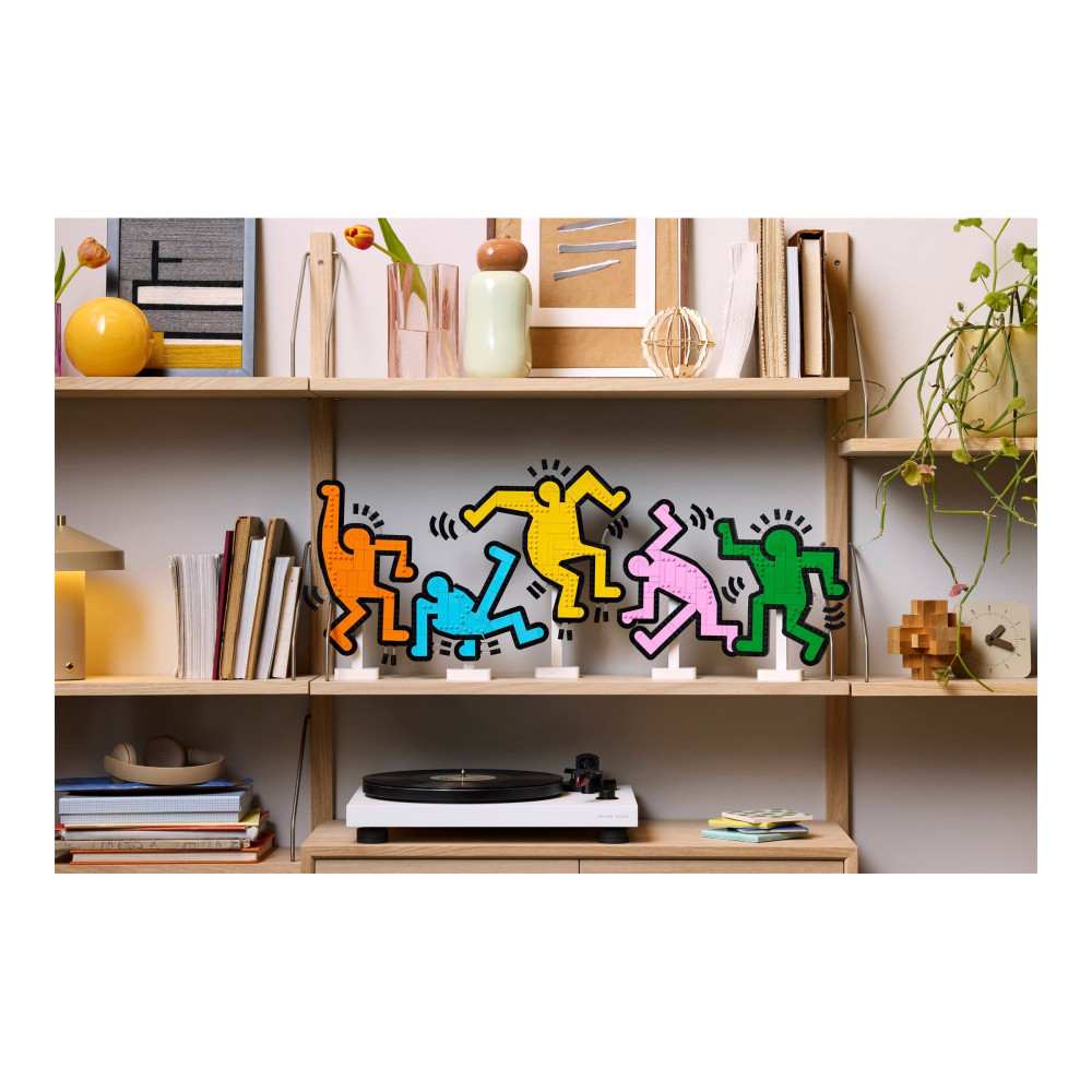 Produktbild för LEGO Art 31216 - Keith Haring - Dancing Figures - byggsats
