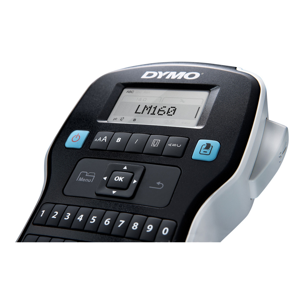 Produktbild för DYMO LabelMANAGER 160 - etikettskrivare - svartvit