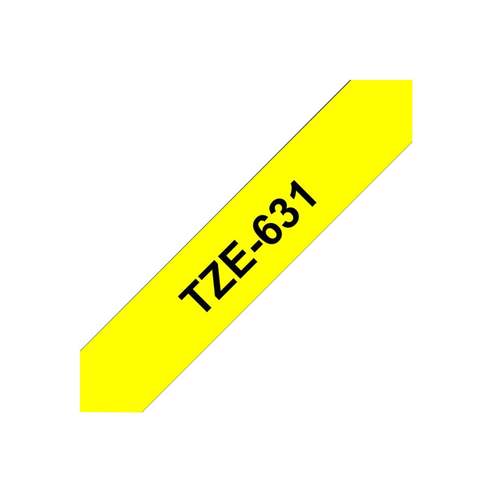 Produktbild för Brother TZe-631 - bandlaminat - 1 kassett(er) - Rulle (1,2 cm x 8 m)