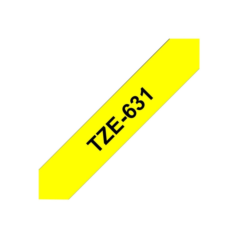 Produktbild för Brother TZe-631 - bandlaminat - 1 kassett(er) - Rulle (1,2 cm x 8 m)