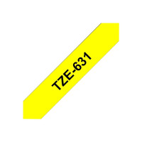 Produktbild för Brother TZe-631 - bandlaminat - 1 kassett(er) - Rulle (1,2 cm x 8 m)