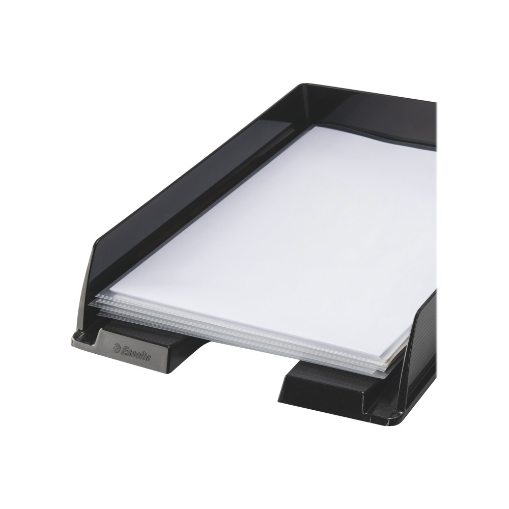 Produktbild för Esselte Standard Plus - L-formad mapp - för A4 - kapacitet: 40 ark - transparent