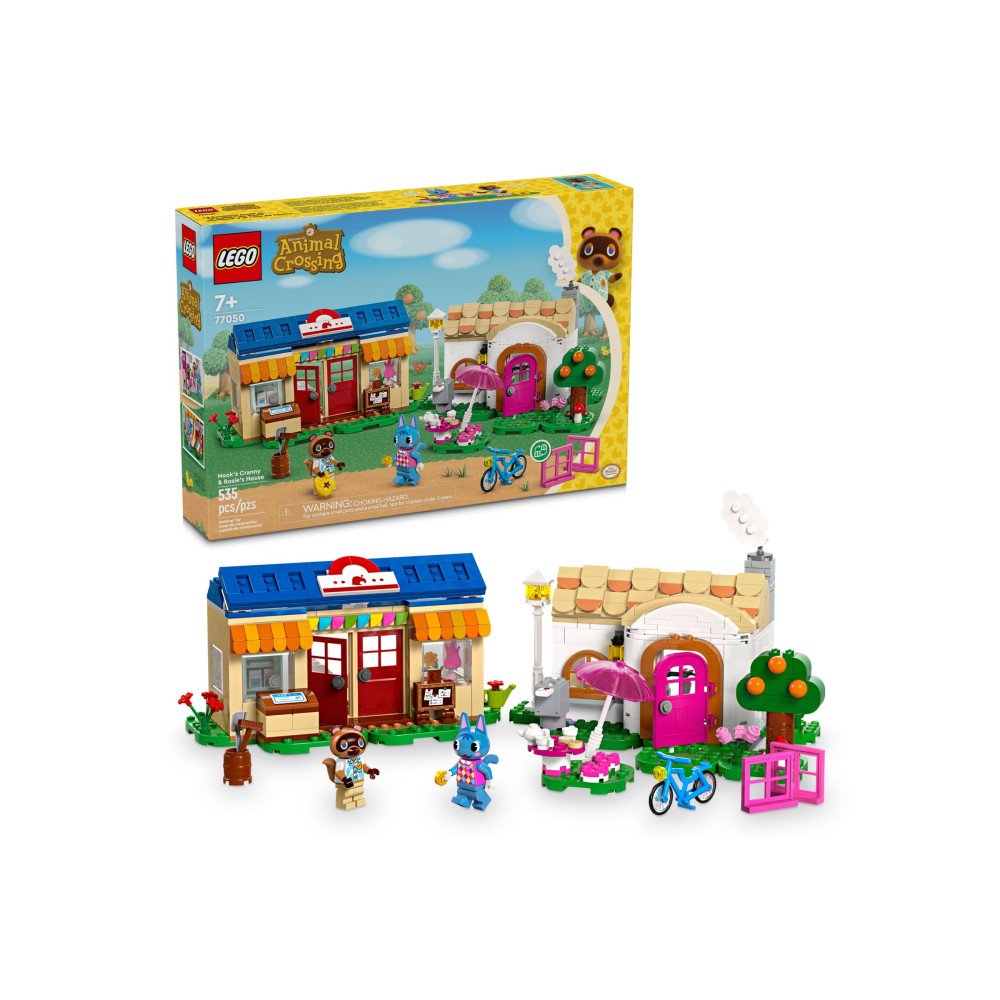 Produktbild för LEGO Animal Crossing 77050 - Nooks Cranny & Rosies Hus - byggsats