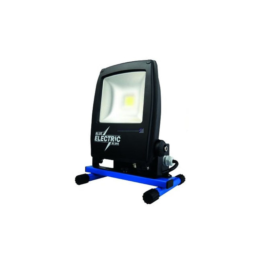 Produktbild för BLUE ELECTRIC +Plus-Line LED 50W arbetslampa med uttag