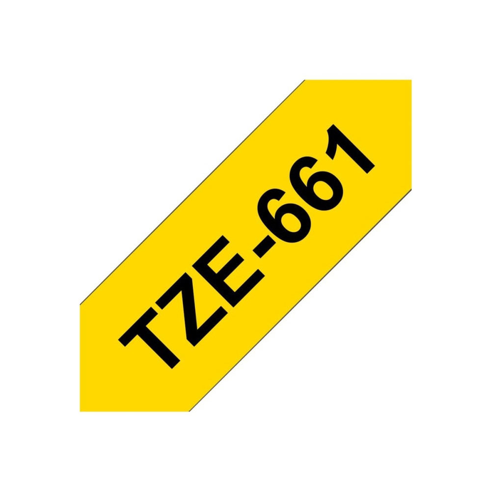 Produktbild för Brother TZe-661 - bandlaminat - 1 kassett(er) - Rulle 3,6 cm x 8 m)